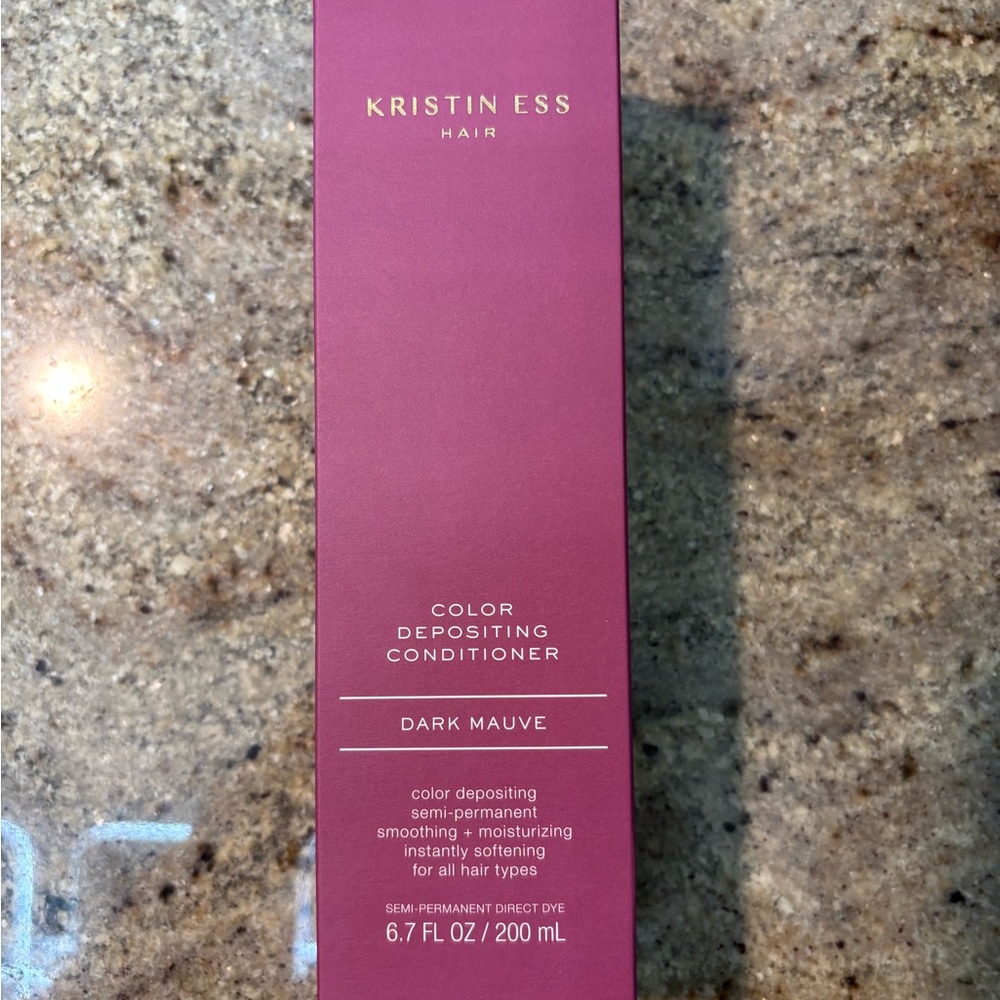Kristin Ess Dark Mauve Color Depositing Conditioner